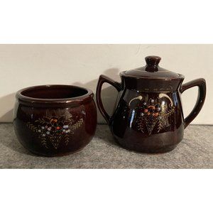 Vintage Japanese Sugar and Creamer